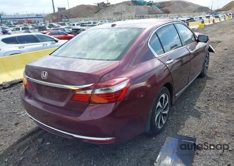 2016 Honda Accord Ex-L from USA, damaged, VIN 1HGCR2F85GA072829